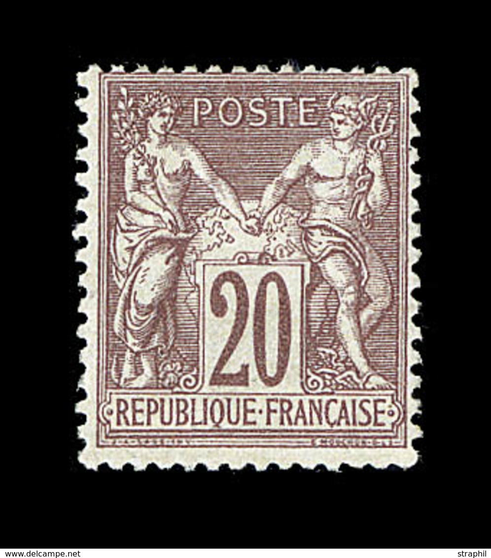 * TYPE SAGE - * - N°67 - 30c Brun - Comme ** - TB - Cartes Postales Types Et TSC (avant 1995)