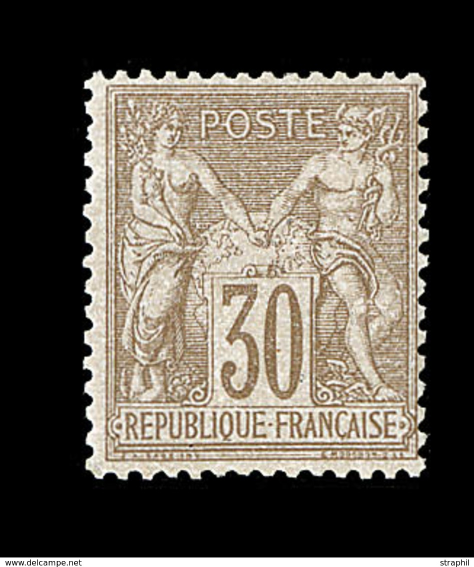 * TYPE SAGE - * - N°69 - 30c Brun - Comme ** - TB - Cartes Postales Types Et TSC (avant 1995)