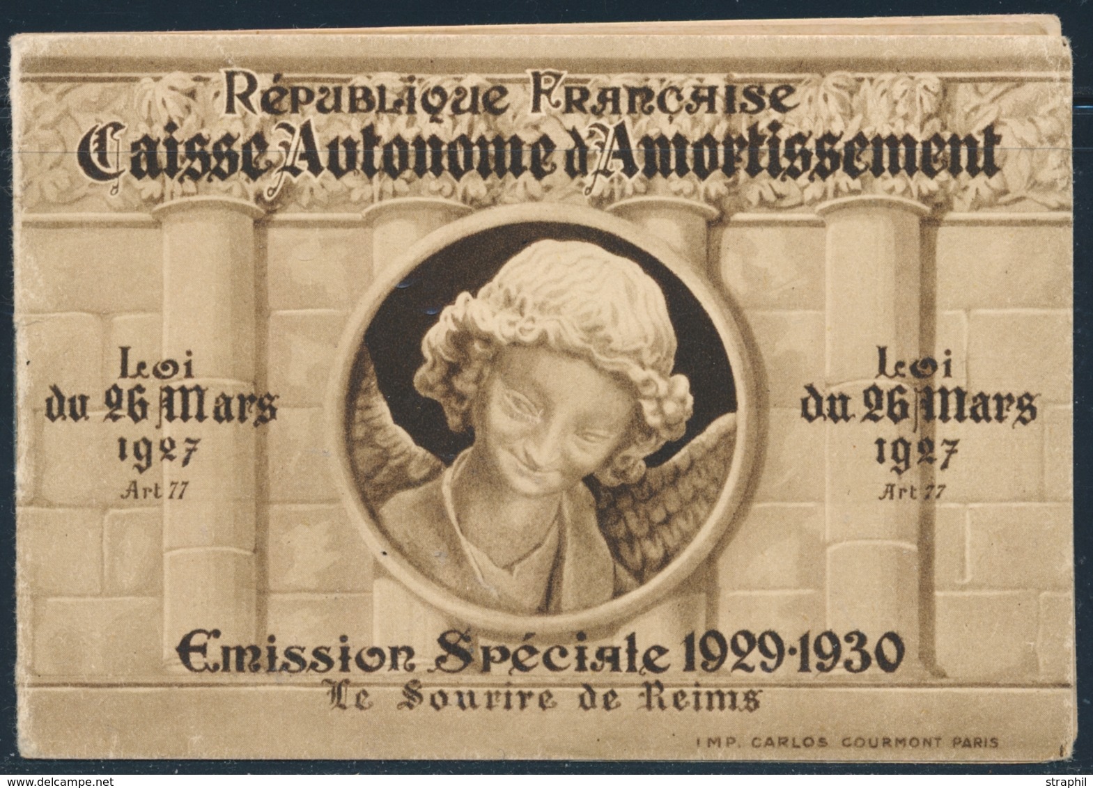 ** CARNETS ANCIENS - ** - N°256 C1 - Sourire De Reims - TB - Sonstige & Ohne Zuordnung