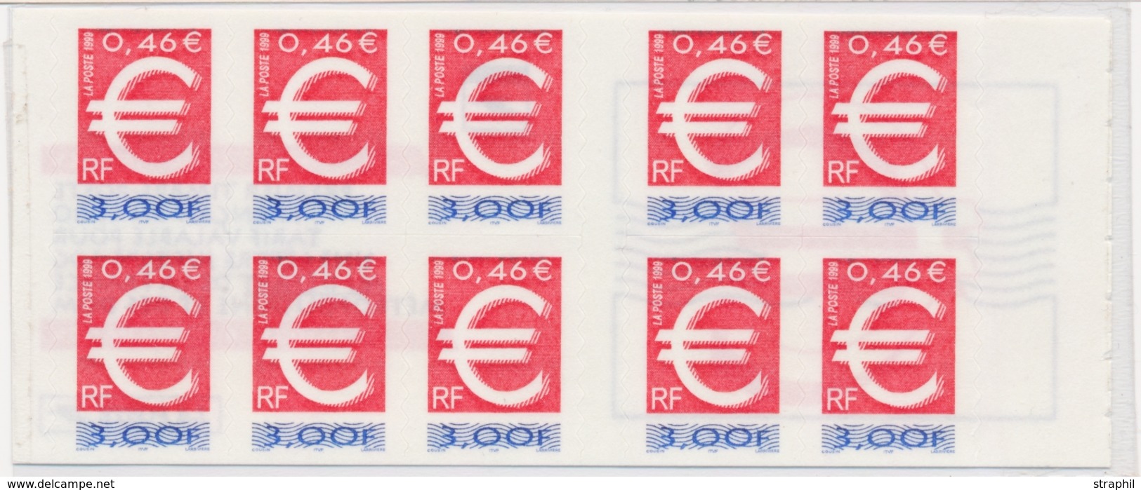 ** CARNETS MODERNES - ** - N° C3215 C1b - Impression Renversée Entre Timbres Et Couverture - TB - Sonstige & Ohne Zuordnung