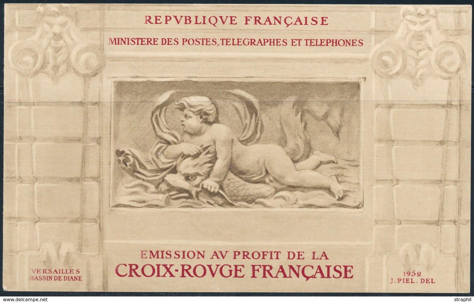 ** CARNETS CROIX-ROUGE - ** - N°2001 - Année 1952 - TB - Red Cross