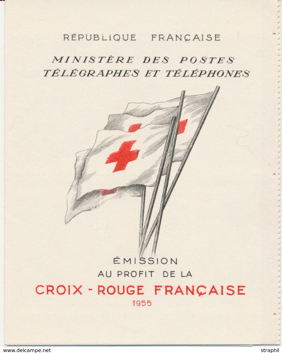 ** CARNETS CROIX-ROUGE - ** - N°2004 - Année 1955 - TB - Rotes Kreuz