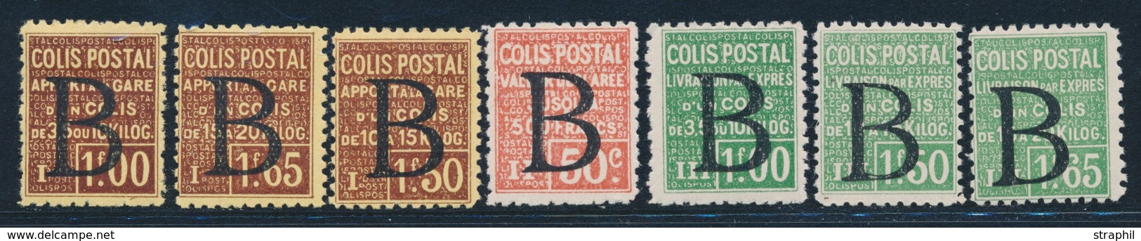 * COLIS POSTAUX - * - N°101/07 - TB - Mint/Hinged