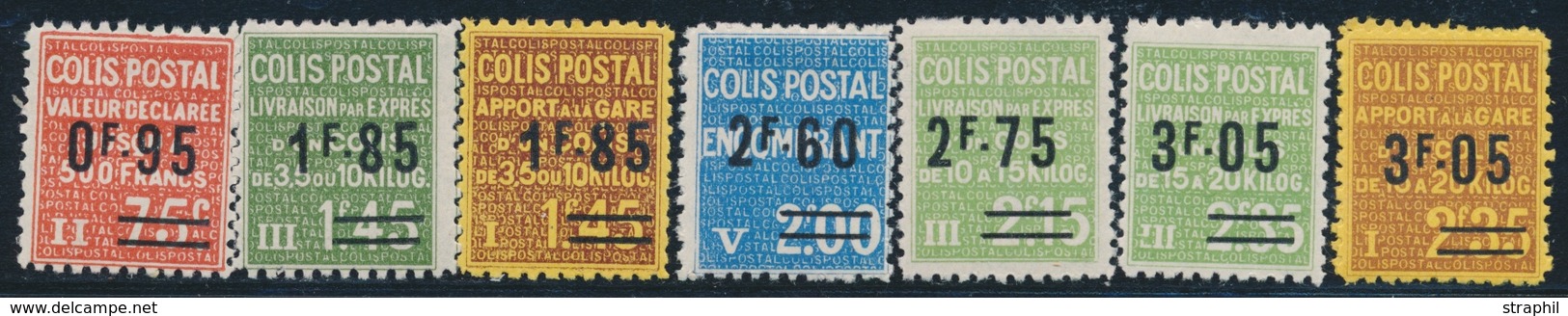 **/* COLIS POSTAUX - **/* - N°119/26 , N°124 ** - TB - Ungebraucht