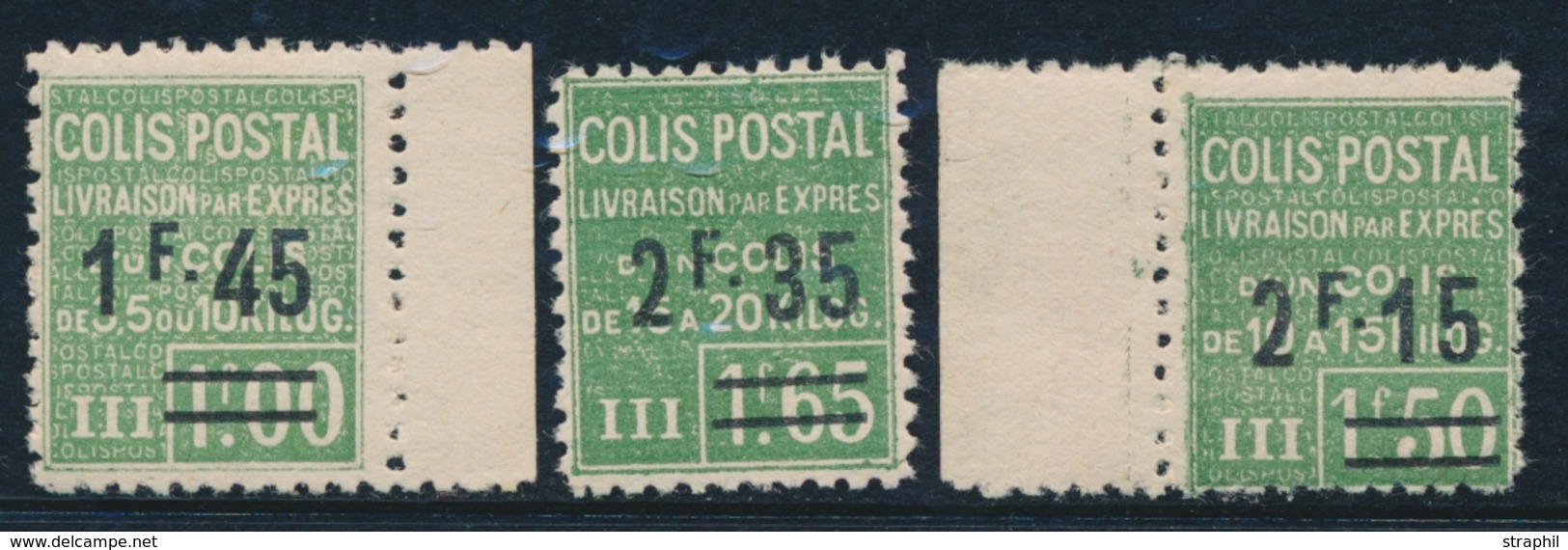 **/* COLIS POSTAUX - **/* - N°123/25, 123/24 ** - TB - Ungebraucht