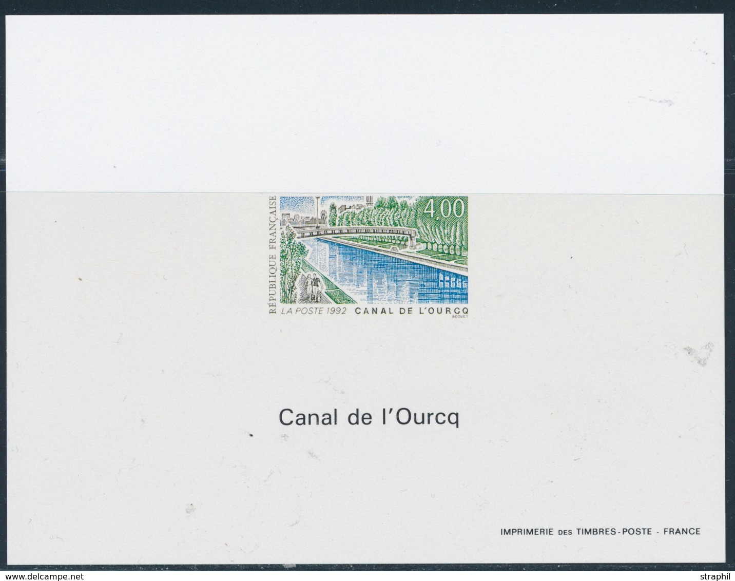 (*) EPREUVE DE LUXE  - (*) - N°2764 - Canal De L'Ourcq - TB - Luxusentwürfe