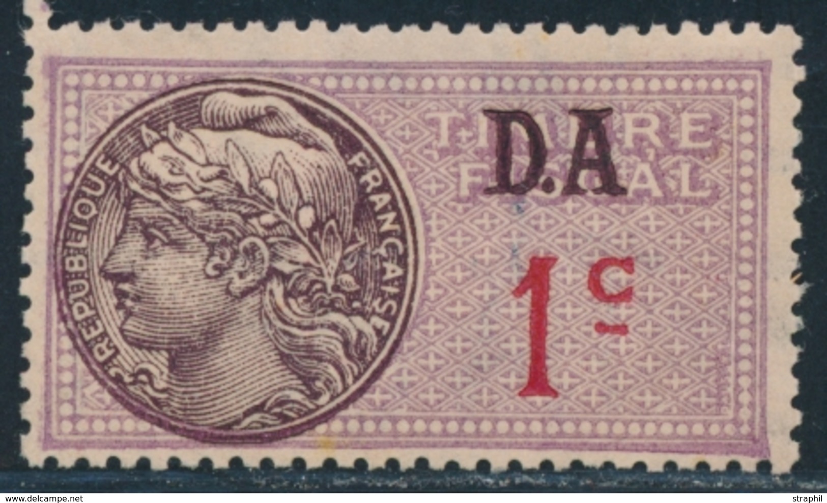 * TIMBRES FISCAUX - * - N°169 - 1c - TB - Sonstige & Ohne Zuordnung