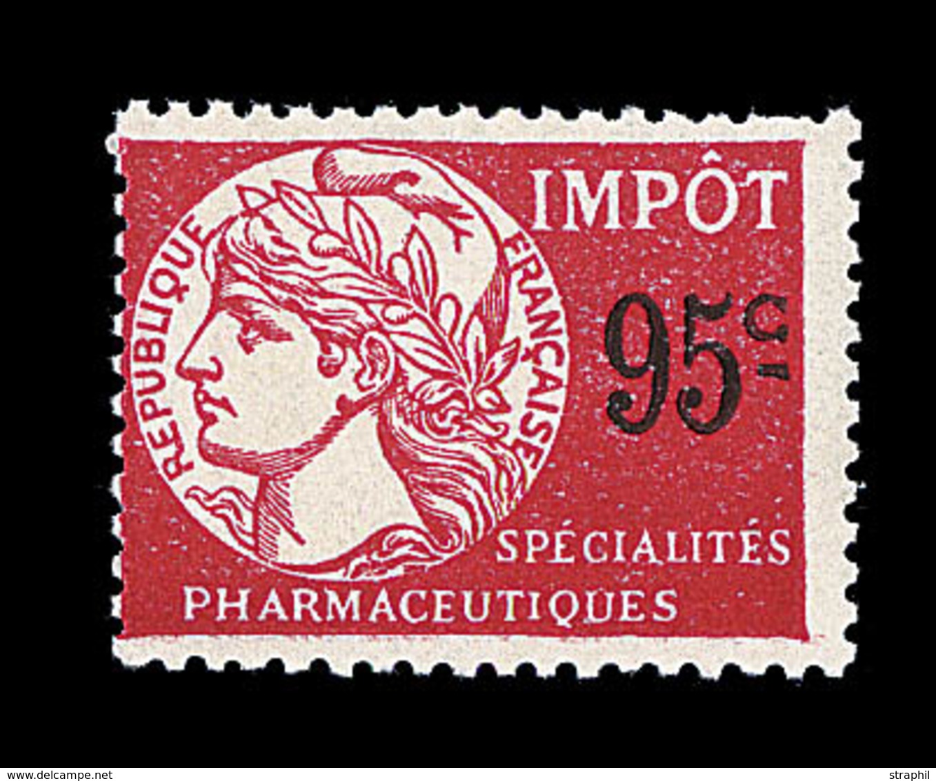 ** TIMBRES FISCAUX - SPECIALITES PHARMACEUTIQUES - ** - N°23/31 - TB - Sonstige & Ohne Zuordnung