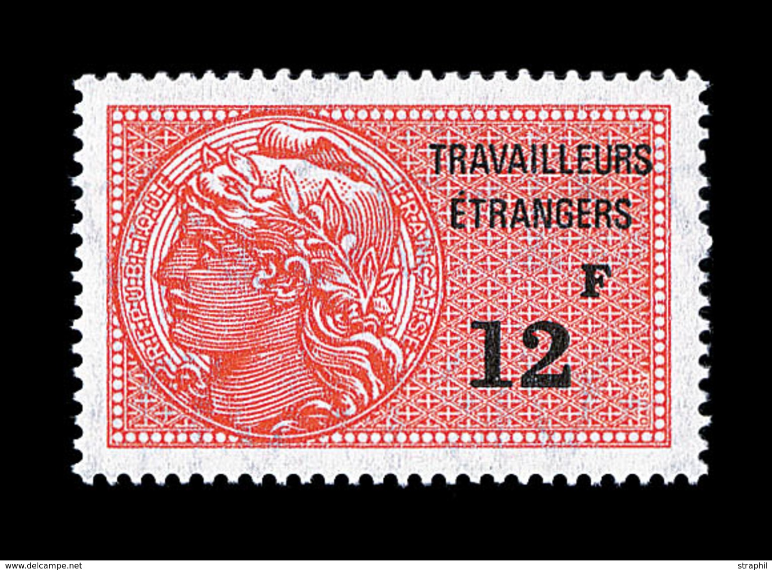 ** TIMBRES FISCAUX - TRAVAILLEURS ETRANGERS - ** - N°16 - TB - Autres & Non Classés