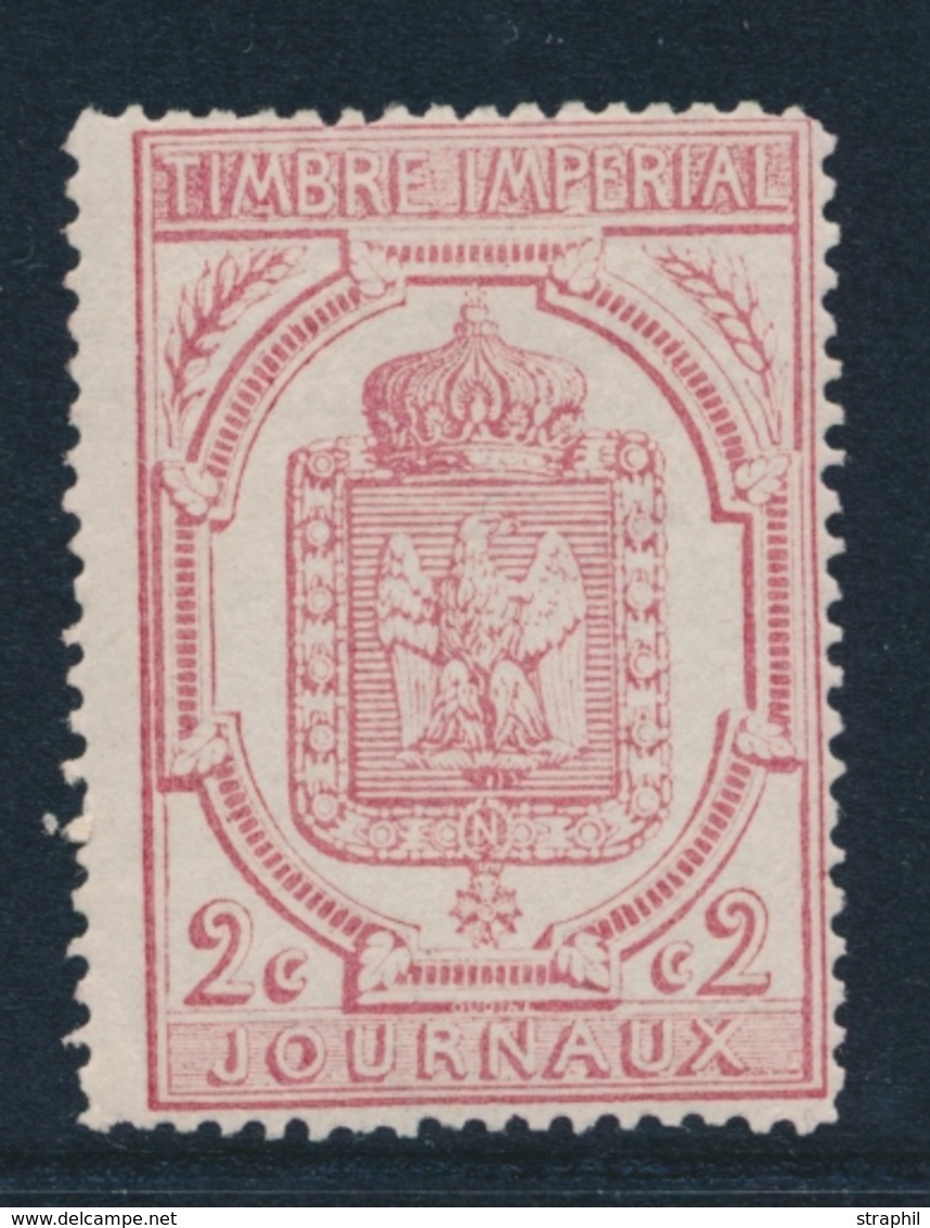 * TIMBRES JOURNAUX - * - N°9 - 2c Rose - TB - Journaux