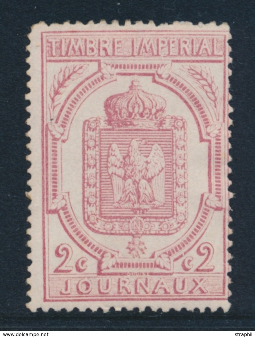 * TIMBRES JOURNAUX - * - N°9 - 2c Rose - TB - Journaux