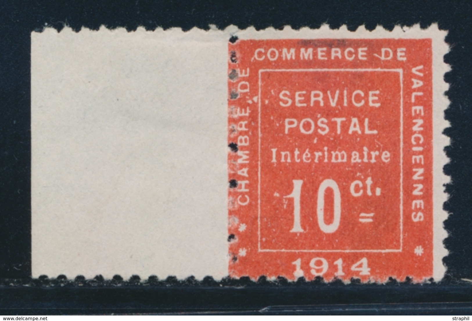 (*) TIMBRES DE GUERRE  - (*) - N°1 - Valenciennes - BDF - Signé - TB - Kriegsmarken