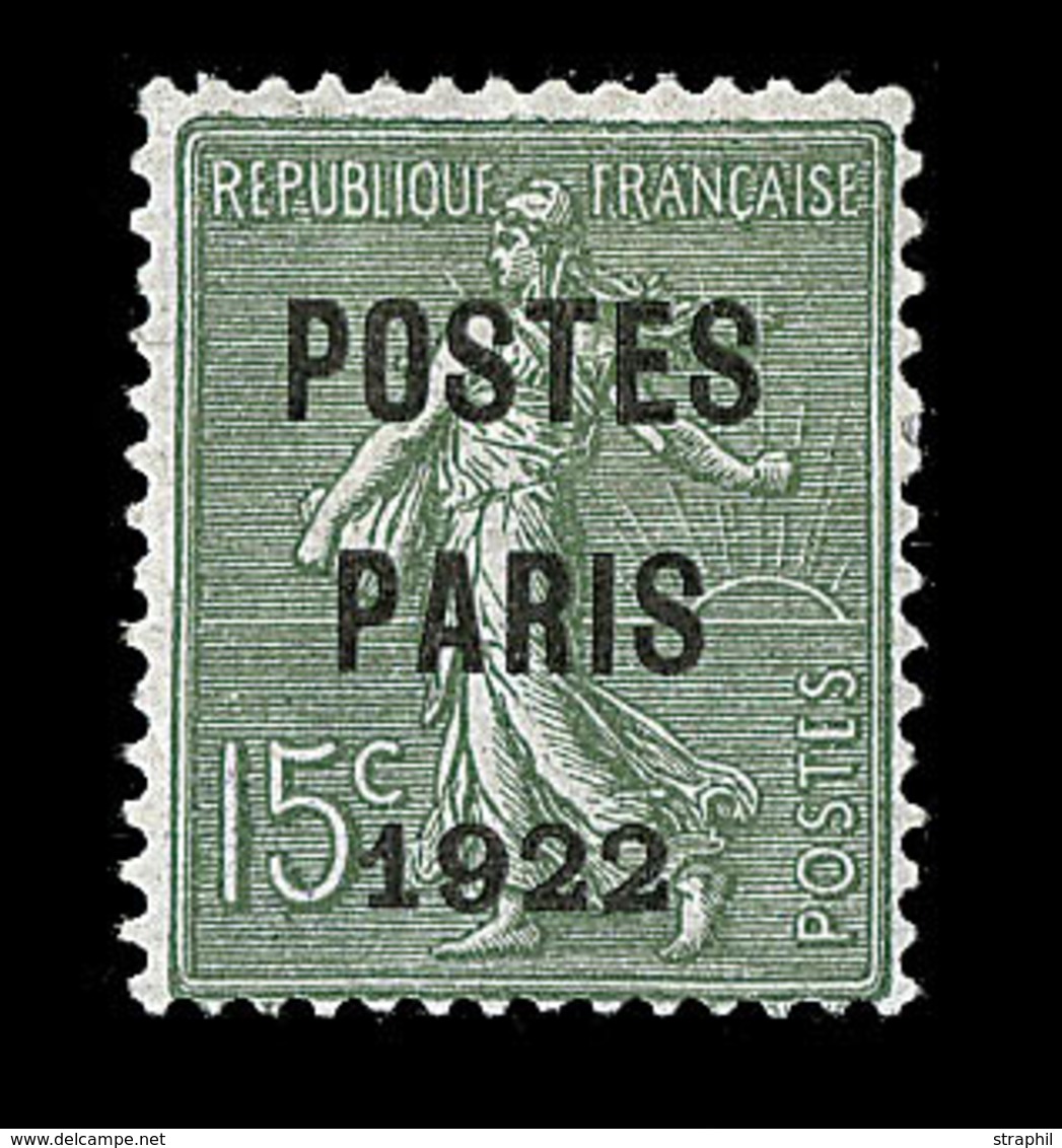 * PREOBLITERES - * - N°31 - Signé - TB - 1893-1947