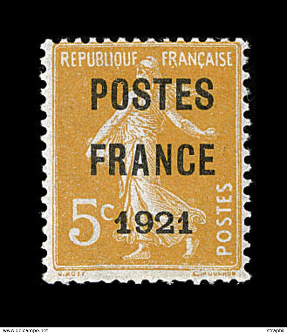 ** PREOBLITERES - ** - N°33 - Signé - TB - 1893-1947