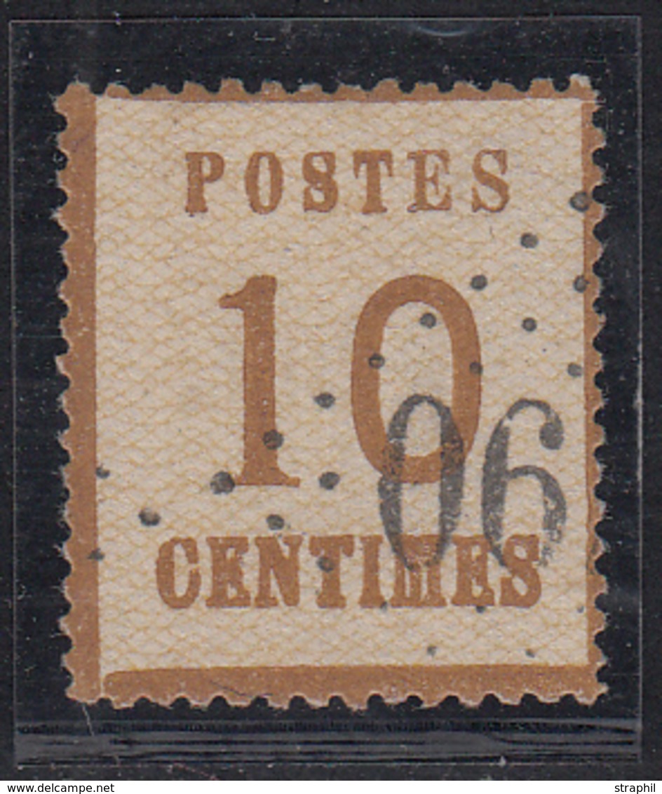 O TIMBRES D'ALSACE LORRAINE (1870-71) - O - N°5 - Obl GC - TB - Other & Unclassified