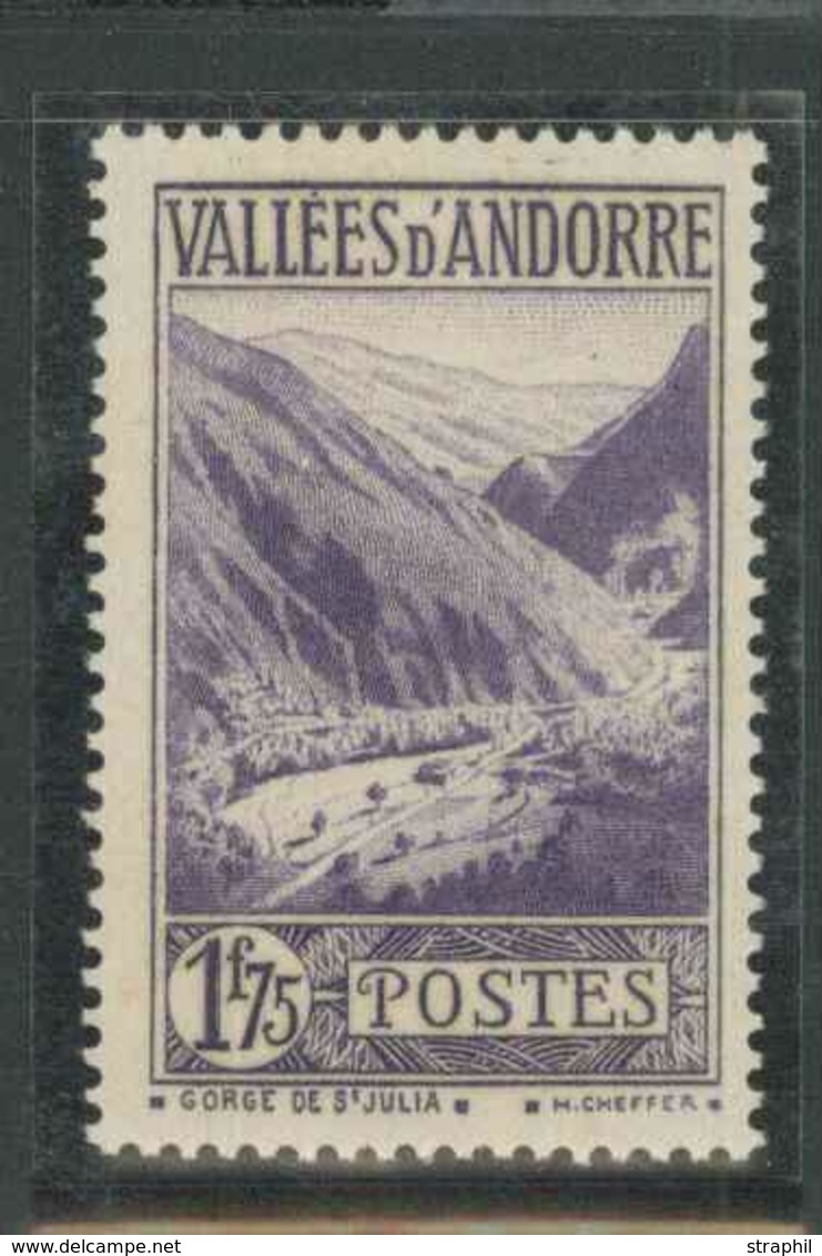 ** TIMBRES POSTE - ** - N°40A - 1F75 Violet - TB - Neufs