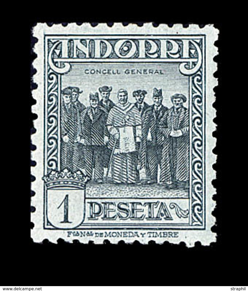 * TIMBRES POSTE - * - N°40A - 1p. Ardoise - Sans Chiffre De Contrôle - Signé A. Brun/Thiaude - TB - Neufs