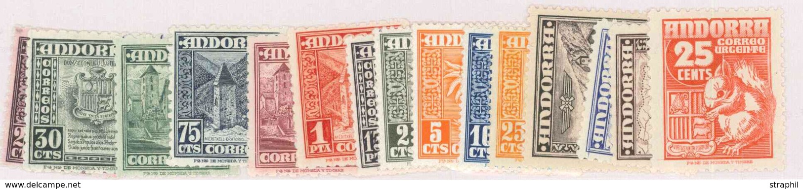 * TIMBRES POSTE - * - N°43A/52 + PA N°1 - TB - Ungebraucht