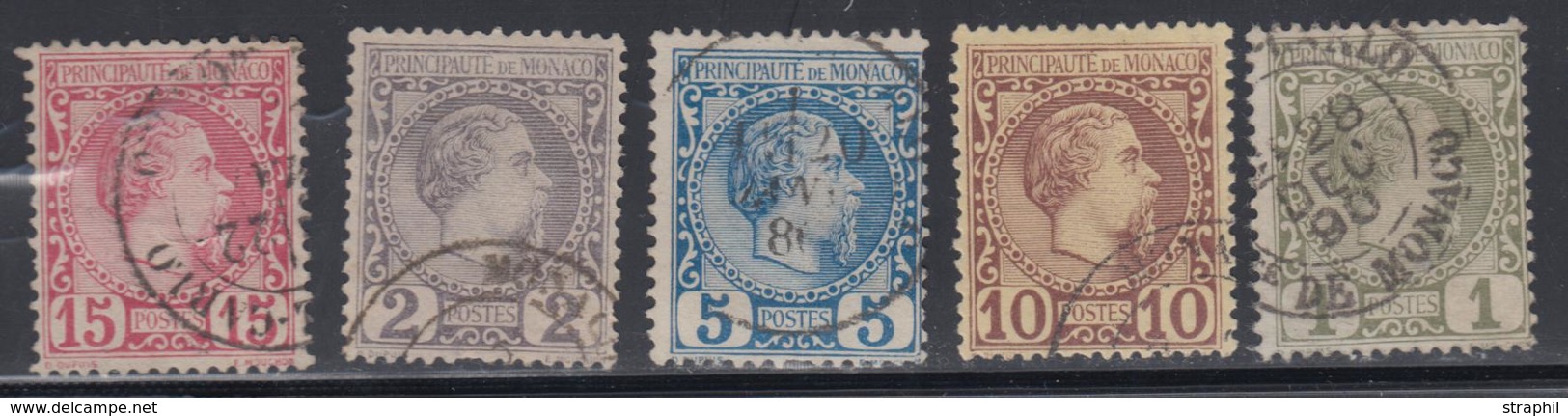 O TIMBRES POSTE - O - N°1/5 - TB - Unused Stamps