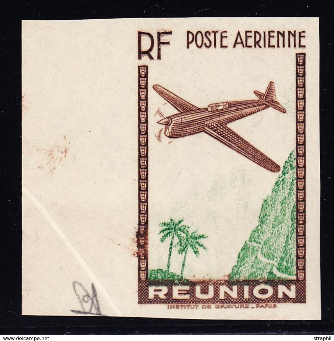 ** REUNION - POSTE AERIENNE  - ** - N°5 (12F65) - ND - BDF - Sans Valeur Faciale - TB - Autres & Non Classés