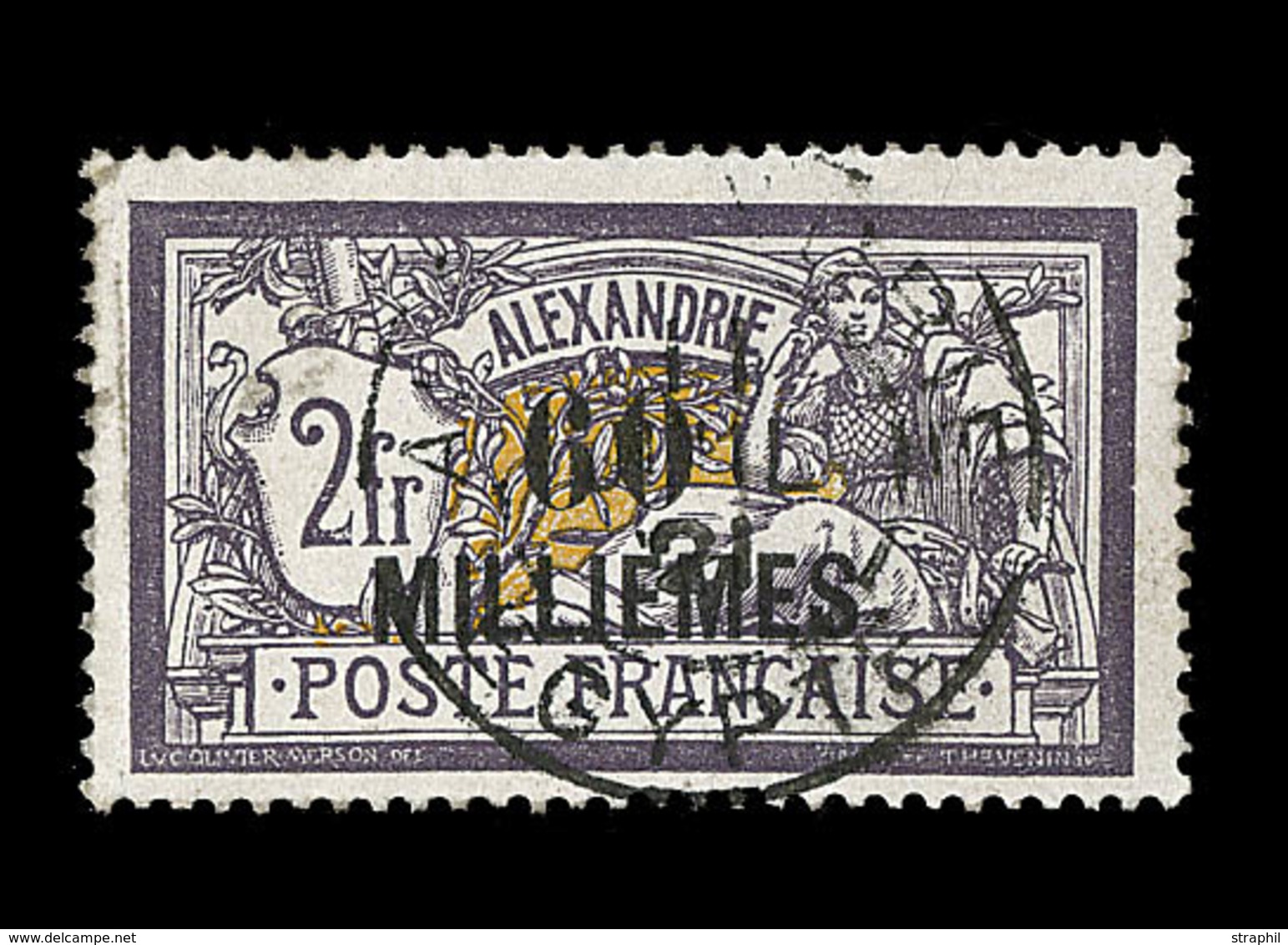 O ALEXANDRIE - O - N°59 - 60m S/2F Merson - TB - Autres & Non Classés