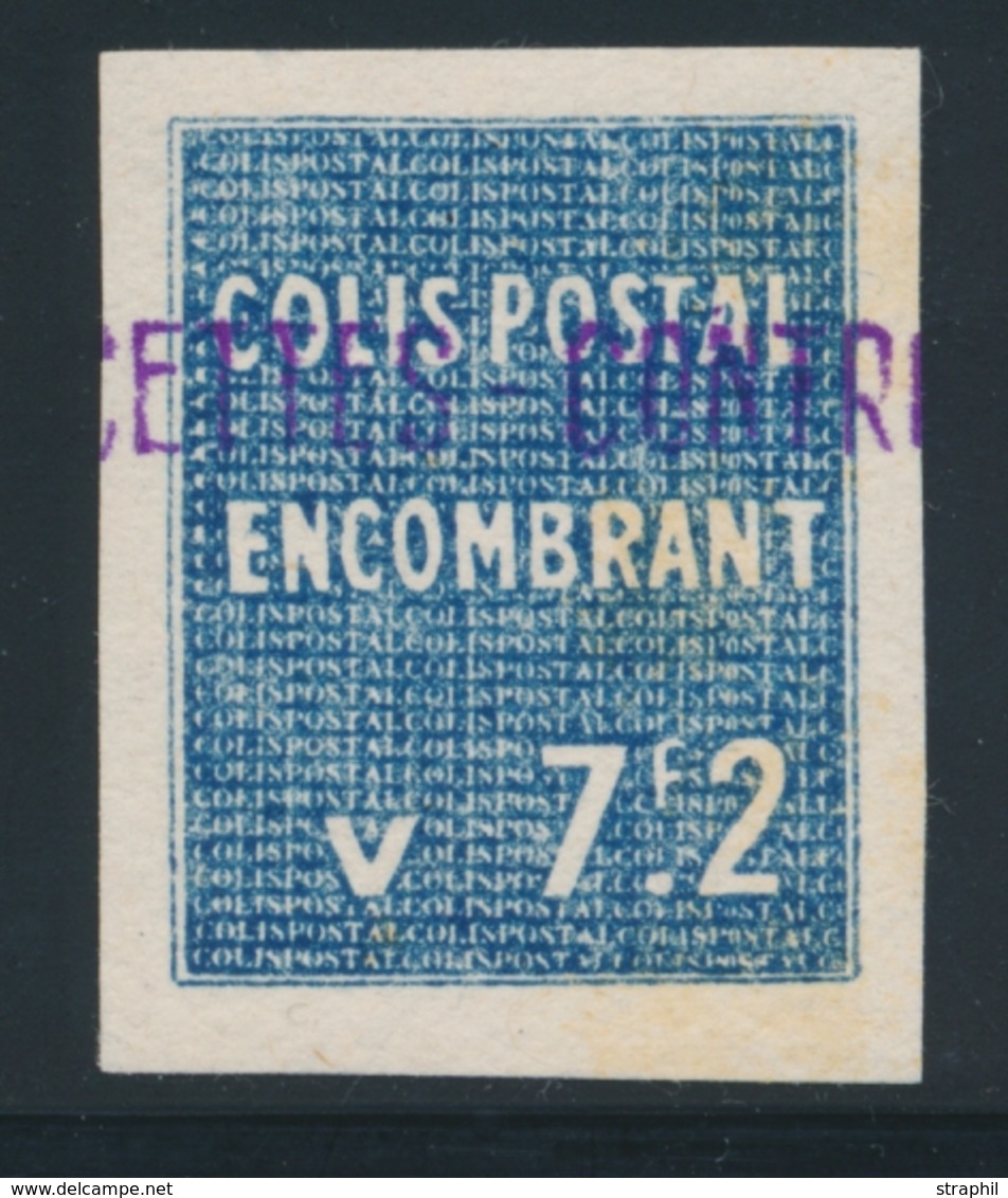 ** ALGERIE - COLIS POSTAUX - ** - N°97a - ND - Rousseurs - Paketmarken