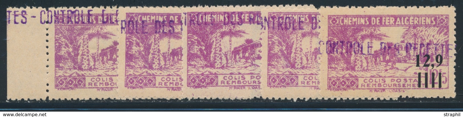 **/* ALGERIE - COLIS POSTAUX - **/* - N°130/43 - 14 Valeurs - TB - Paketmarken