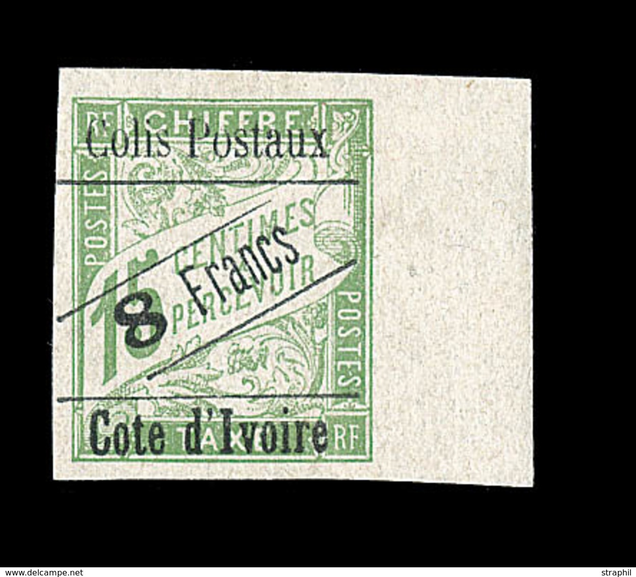* COTE D'IVOIRE - COLIS POSTAUX  - * - N°17 - Signé Calves - Grd BDF - TB/SUP - Sonstige & Ohne Zuordnung