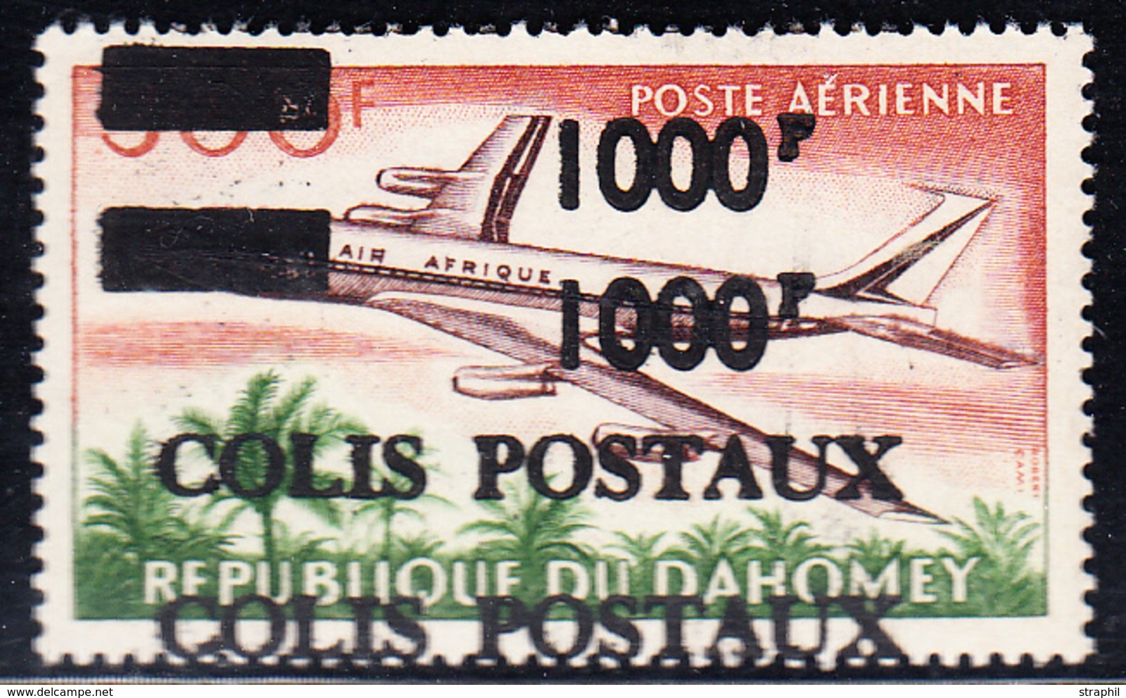 ** DAHOMEY - COLIS POSTAUX  - ** - N°11 - Dble Surcharge - TB - Autres & Non Classés