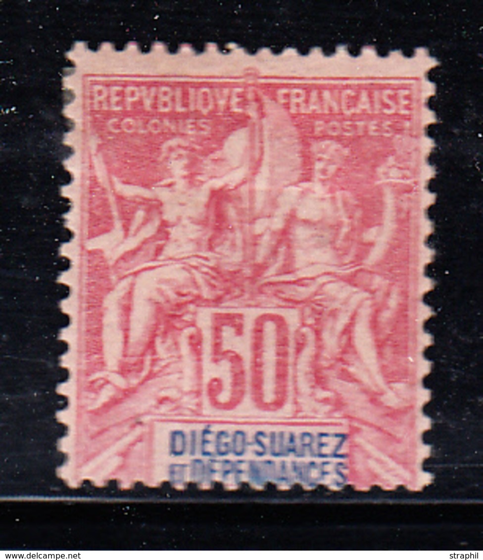 * DIEGO SUAREZ - * - N°35 - 50c Rose - TB - Sonstige & Ohne Zuordnung