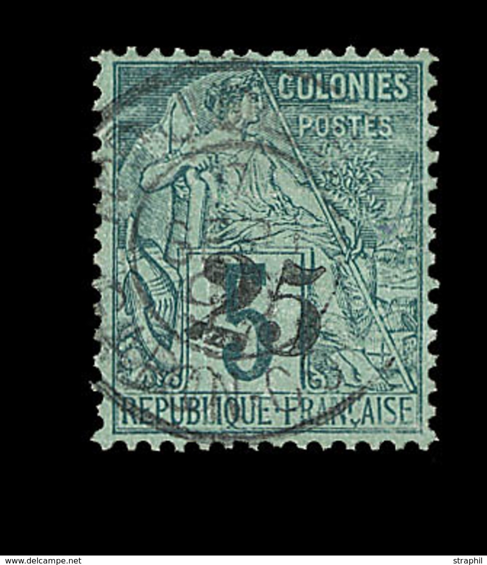 O GABON - O - N°8 - 25 S/5c Vert - Càd N'DJOLE/GABON-CONGO - Rare - TB - Other & Unclassified