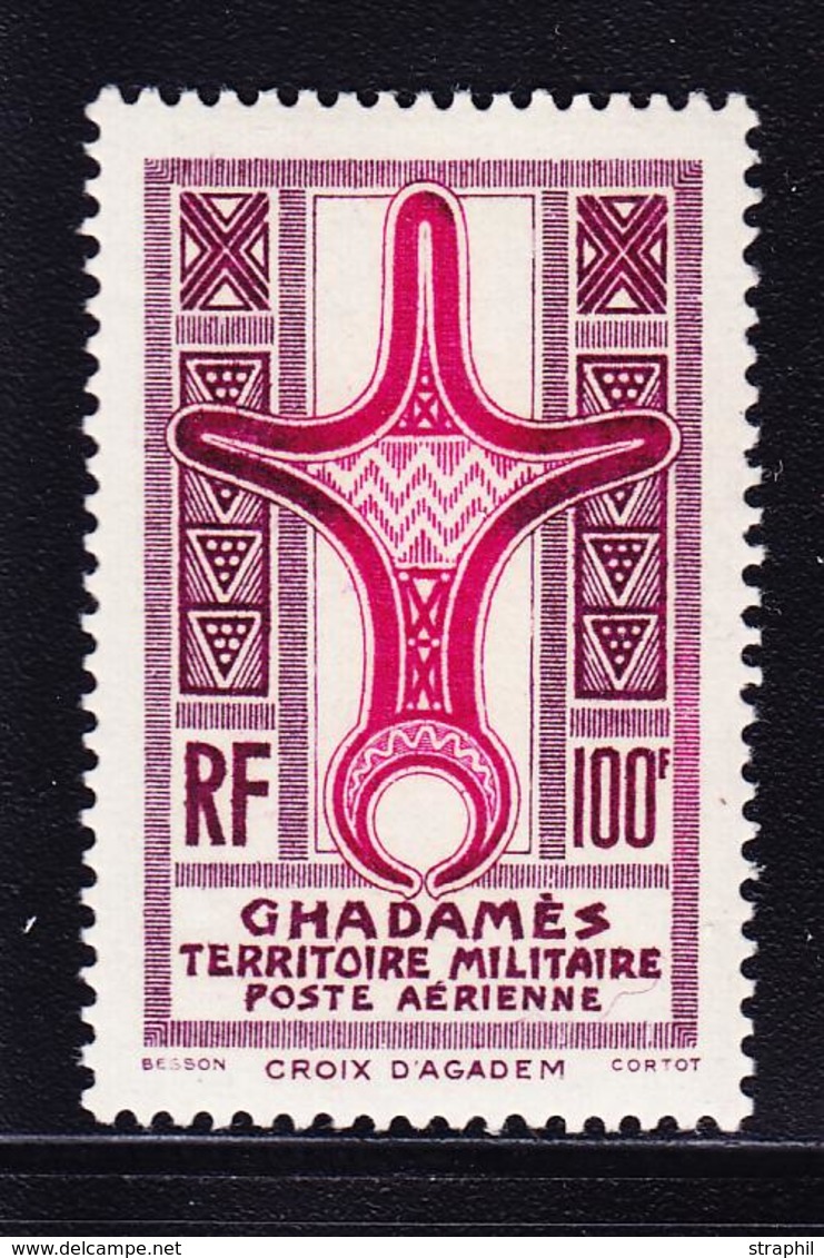 * GHADAMES - * - PA N°2a - 100F Violet Et Lilas Rose - Non Emis - TB - Other & Unclassified