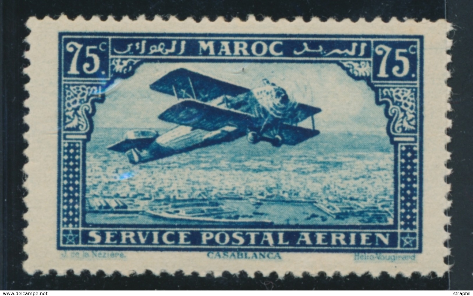 * MAROC - POSTE AERIENNE - * - N°4 - TB - Vide