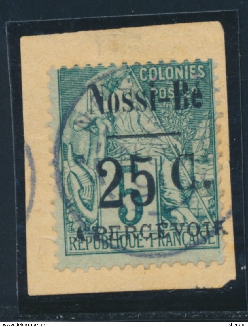 F NOSSI-BE - TIMBRES TAXE  - F - N°14 - Signé Calves - TB - Sonstige & Ohne Zuordnung