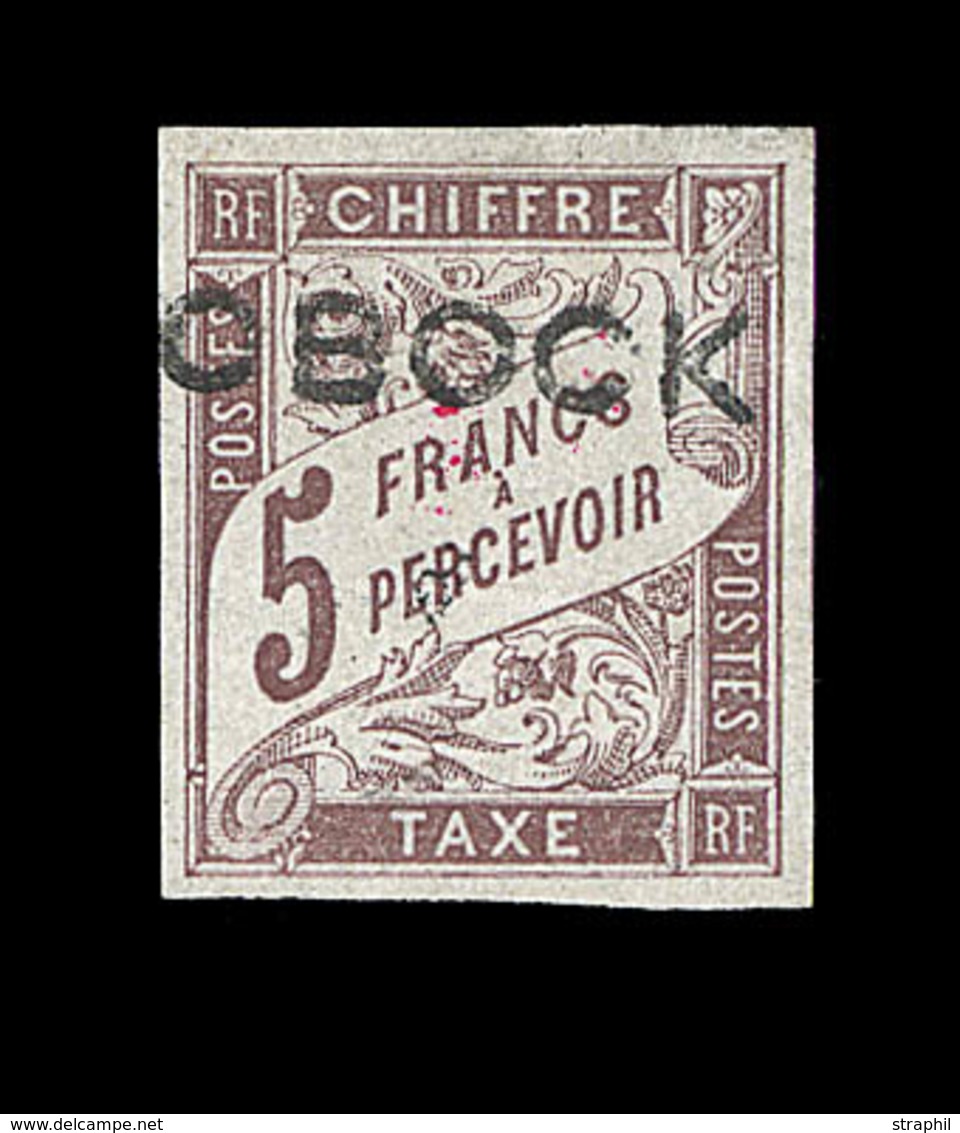 (*) OBOCK - TIMBRES TAXE  - (*) - N°18 - Margé - TF - TB - Sonstige & Ohne Zuordnung