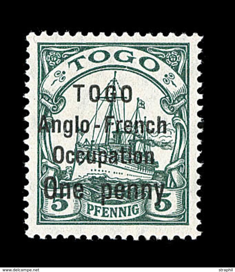 * TOGO BUREAU ALLEMAND - * - N°33 - 1p S/5pfg - TB - Other & Unclassified