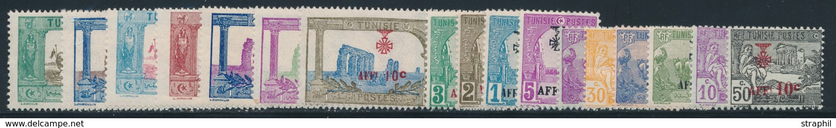 ** TUNISIE - ** - N°79/95 - TB - Sonstige & Ohne Zuordnung