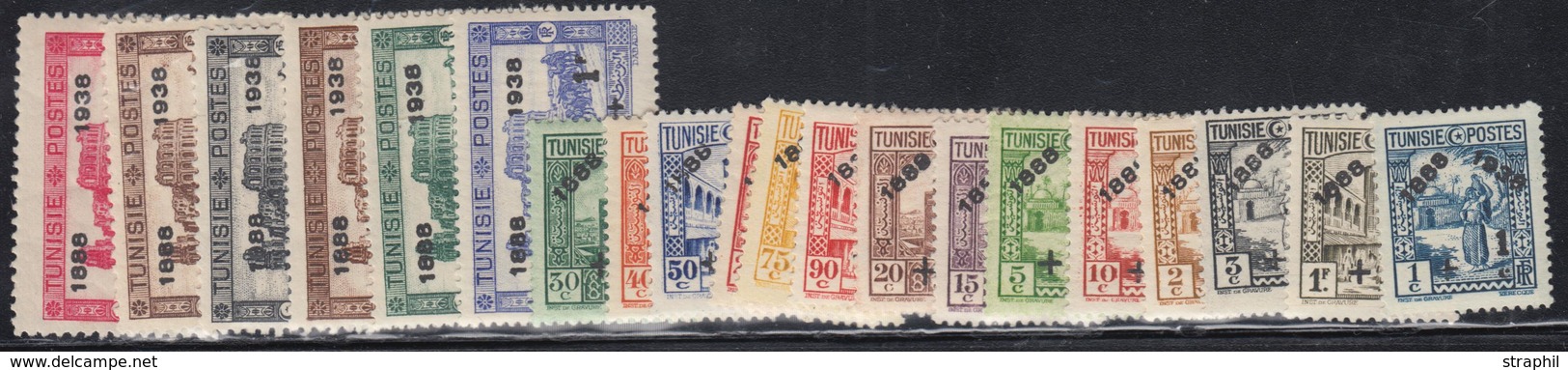 * TUNISIE - * - N°185/204 - B/TB - Autres & Non Classés