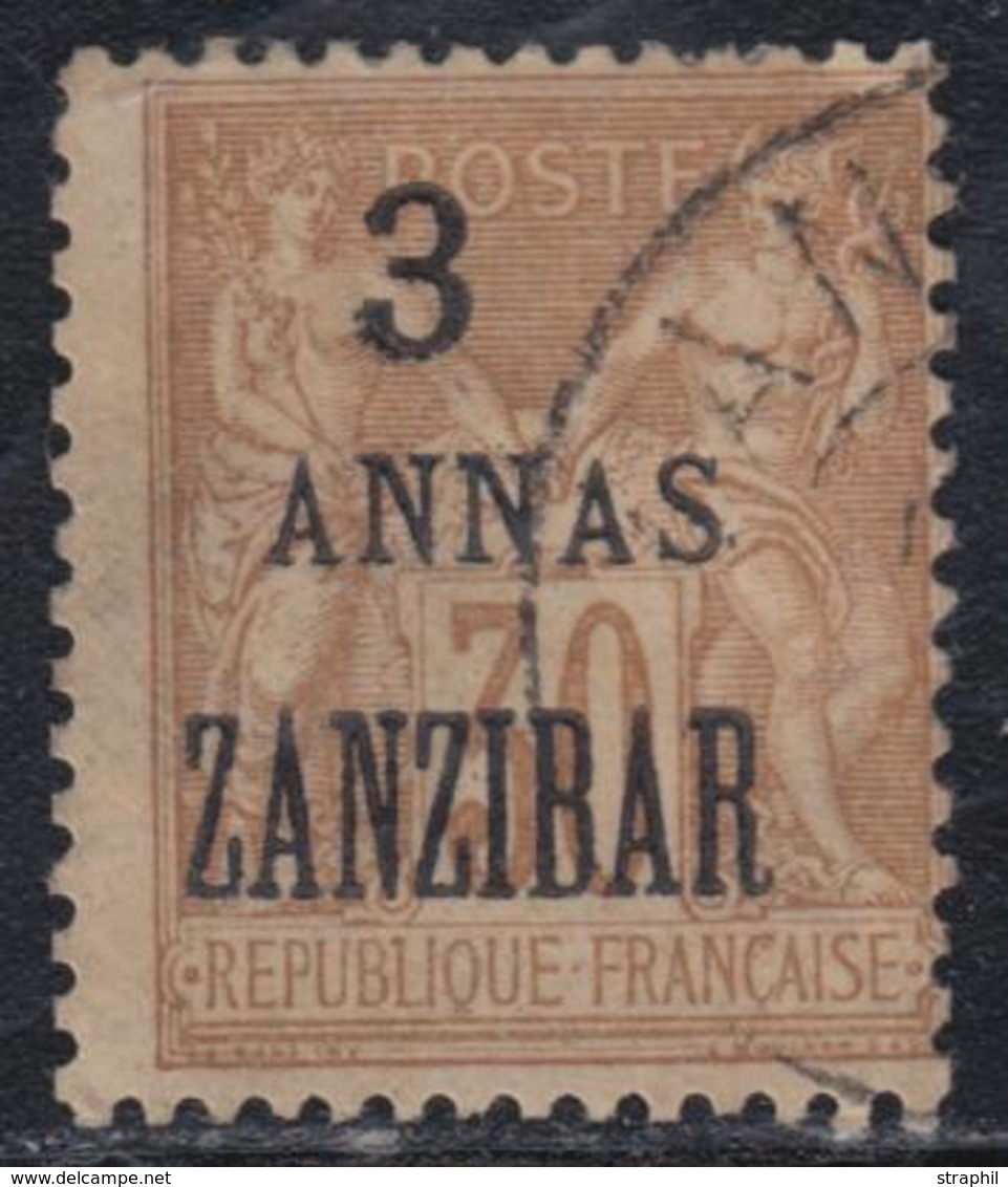 O ZANZIBAR - O - N°25 - Variété "S" éloigné De "ANNA" - TB - Autres & Non Classés