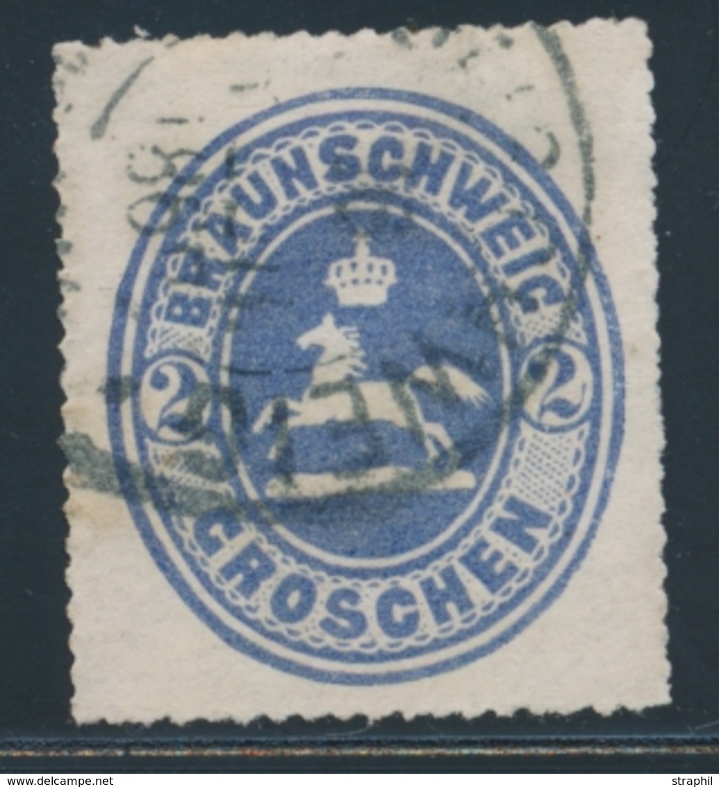 O BRUNSWICK - O - N°14 - 2g. Bleu - TB - Braunschweig