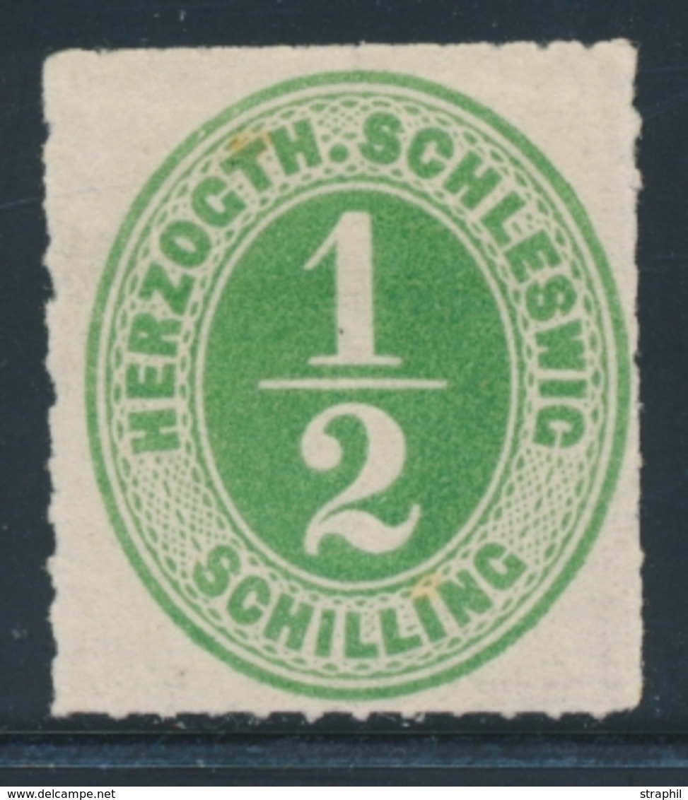 * SCHLESWIG  - * - N°18 - ½ S. Vert - TB - Schleswig-Holstein