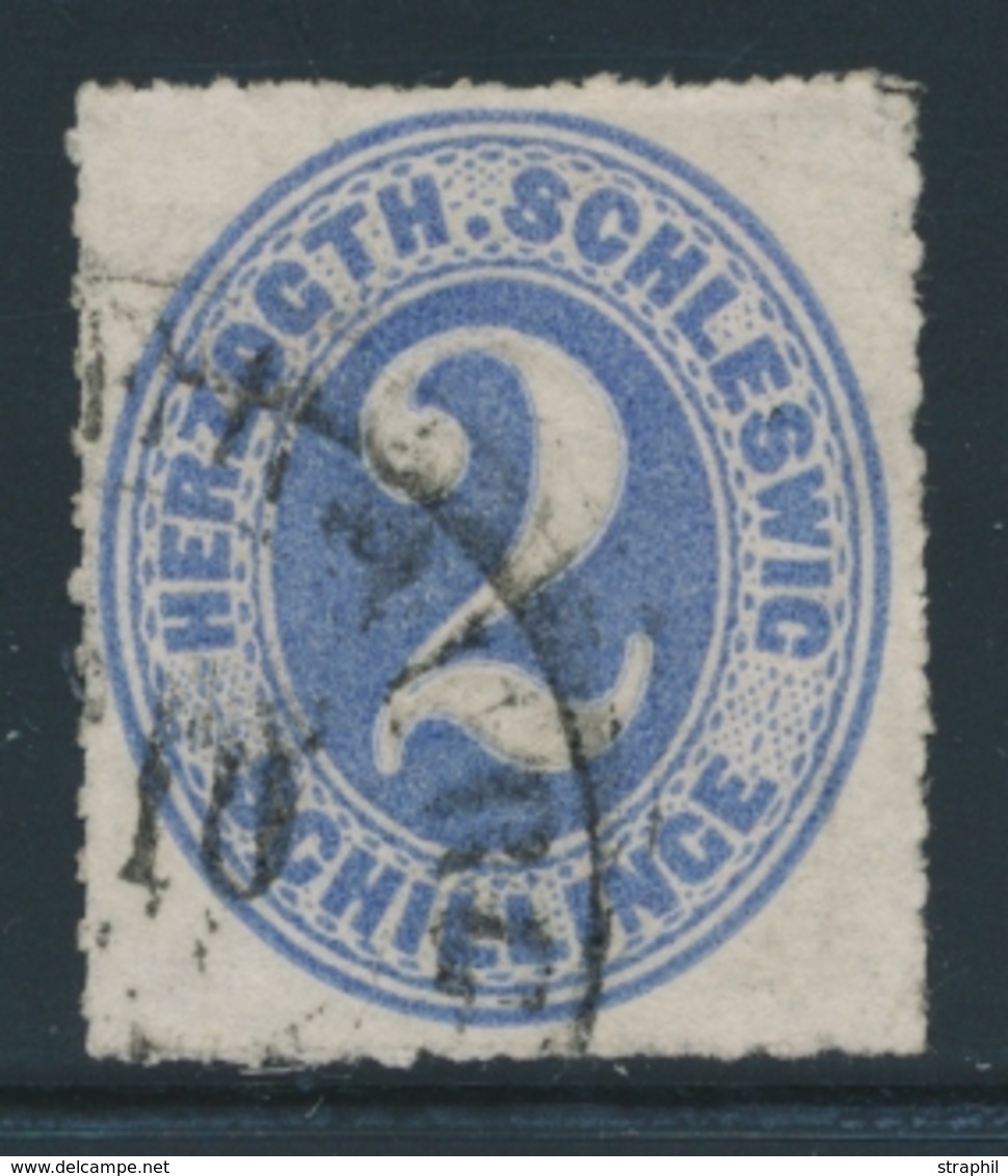 O SCHLESWIG  - O - N°22 - 2s. Bleu - TB - Schleswig-Holstein