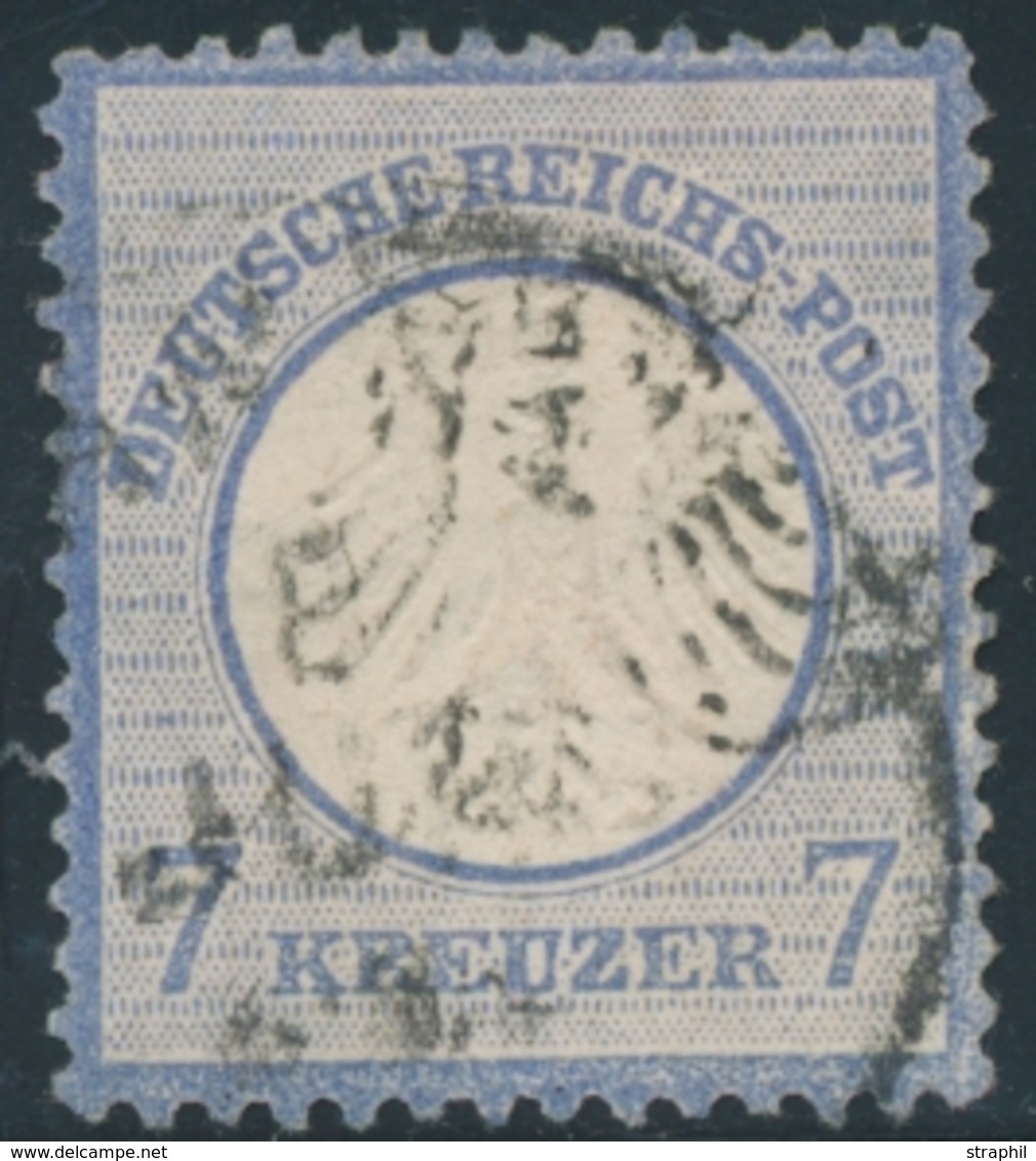 O ALLEMAGNE - EMPIRE  - O - N°10 - 7K Bleu - TB - Gebraucht