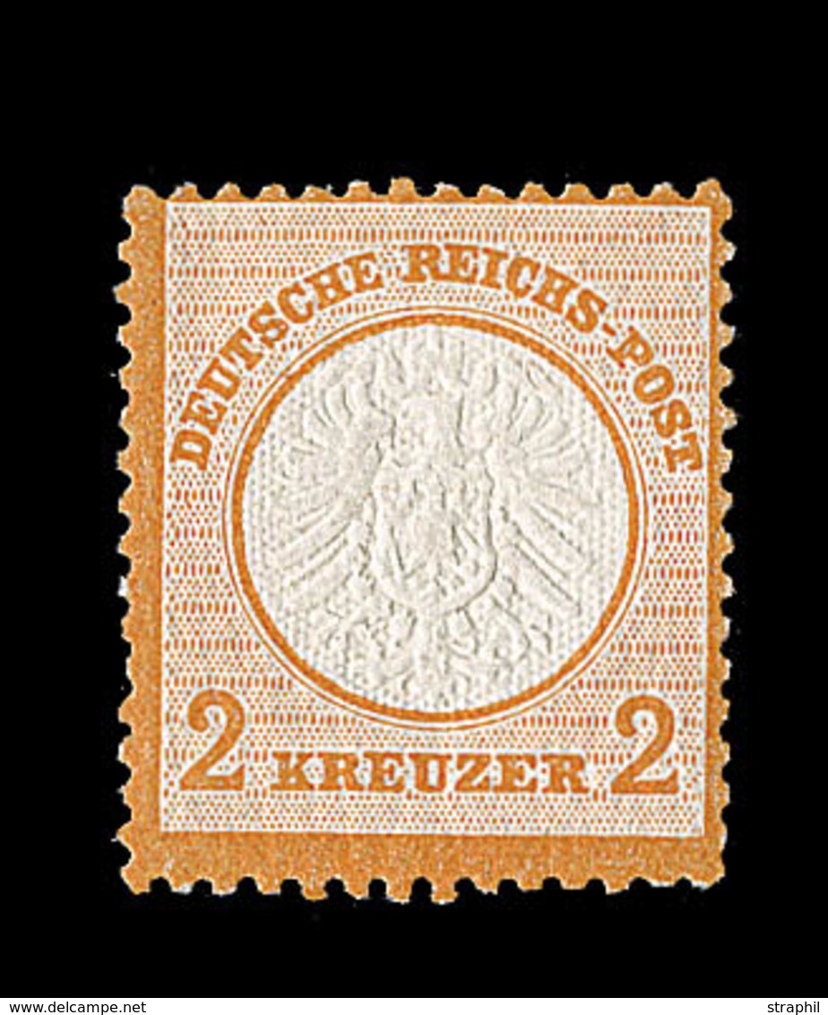 * ALLEMAGNE - EMPIRE  - * - N°21 - 2k Orange - TB - Gebraucht