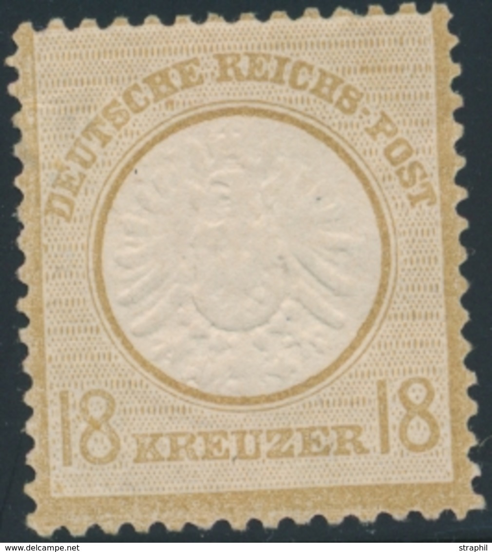 * ALLEMAGNE - EMPIRE  - * - N°25 - 18k Bistre - TB - Gebraucht