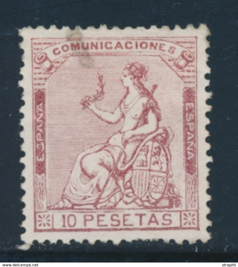 * ESPAGNE - * - N°139 - 10p. Brun Lilas - Clair - Used Stamps