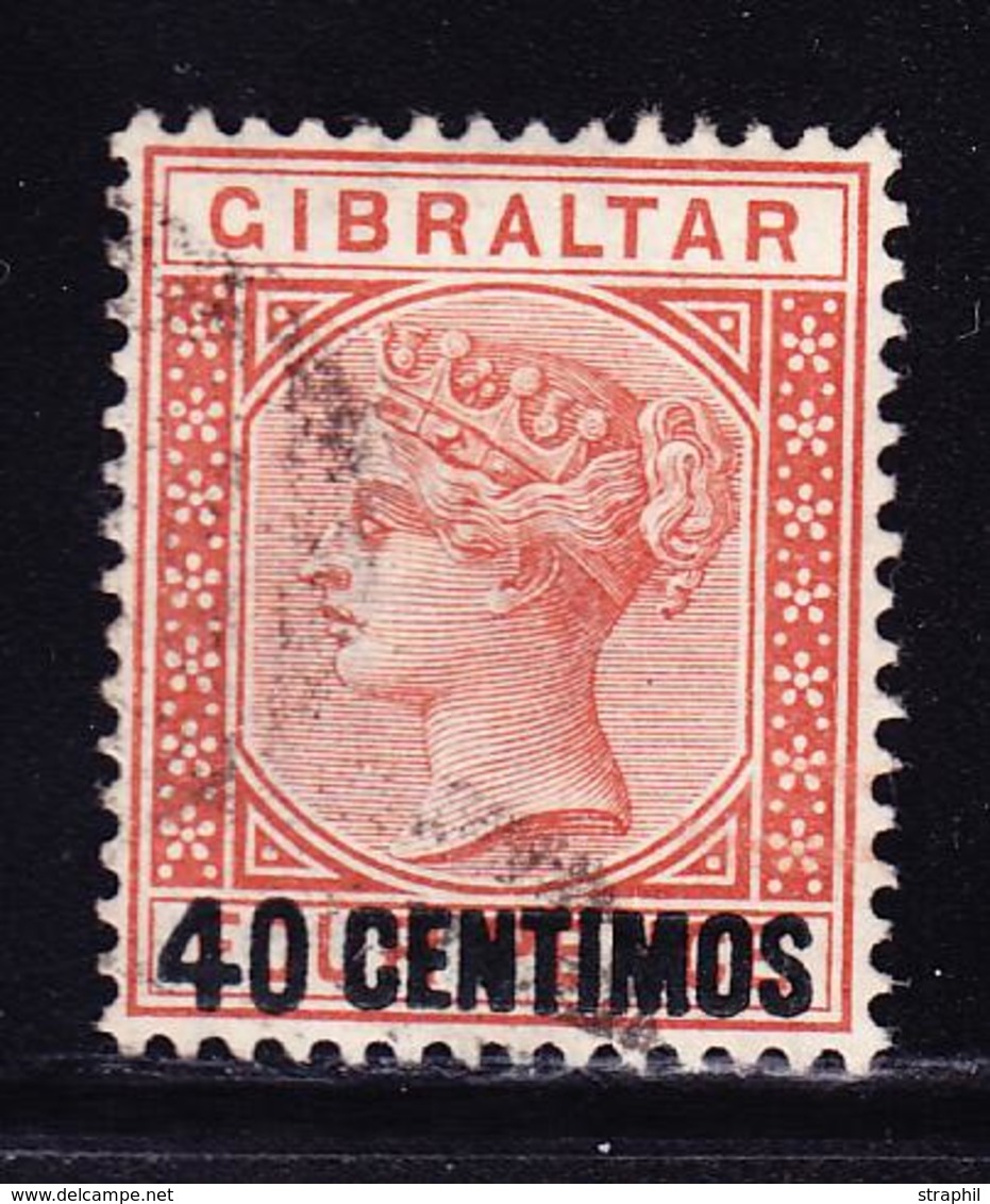 * GIBRALTAR - * - N°19 - 40 Cent S/4p - TB - Gibraltar