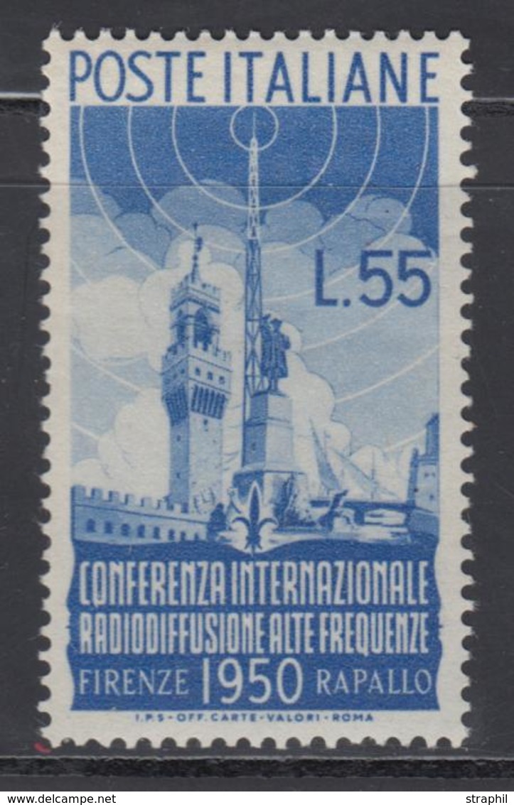 ** REPUBLIQUE D'ITALIE - ** - N°562 - TB - 1946-60: Ungebraucht