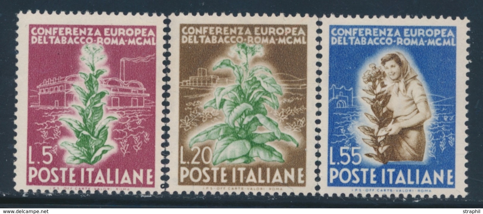 ** REPUBLIQUE D'ITALIE - ** - N°567/69 - TB - 1946-60: Ungebraucht