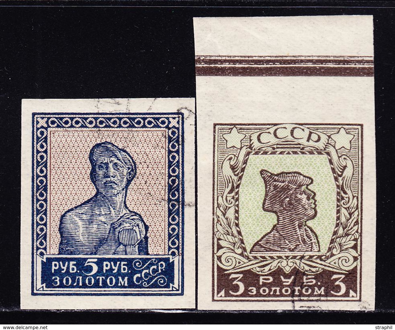 O RUSSIE - O - N°245B/45C - TB - Used Stamps